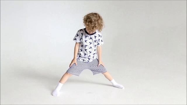 Пижама с китами для мальчика (34714284) КотМарКот смотреть онлайн