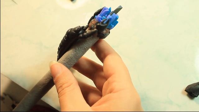 DIY: Сувенир своими руками / Лепим скорпиона / Полимерная глина/ Мастер класс/ Polymer clay scorpio смотреть онлайн
