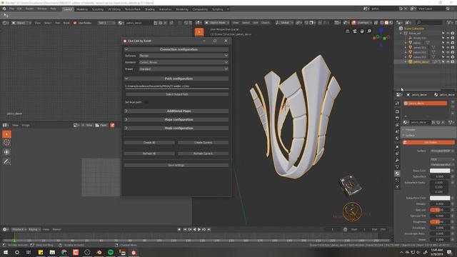Arcadeous 3D session / UV mapping / exporting - importing to and from substance painter... смотреть онлайн