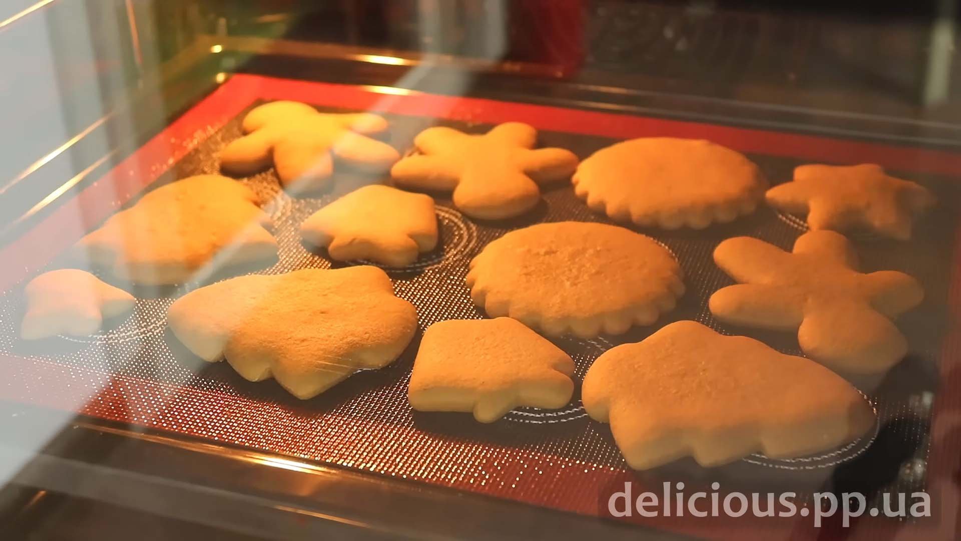 Простые имбирные Пряники. Новогоднее печенье смотреть онлайн