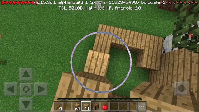 Играем в маинкрафт на телефоне 1 # смотреть онлайн