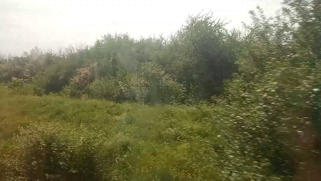 Стук колес поезда на участке Ейск-Староминская | расслабляющие звуки | прекрасные просторы Кубани смотреть онлайн