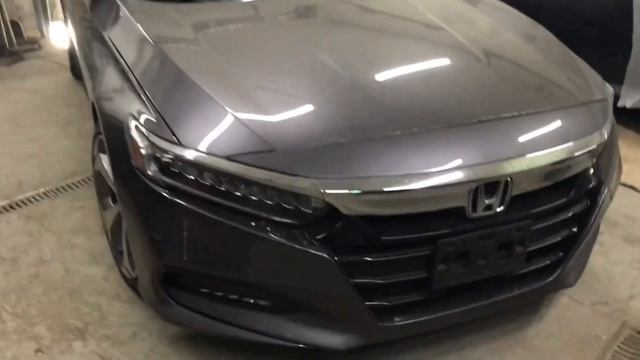 Восстановление Honda Accord с аукциона Copart в Санкт-Петербурге, минимальный ремонт смотреть онлайн