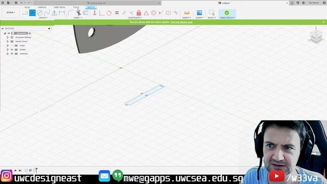 Drawing a Loud Speaker using the Revolve function in Fusion 360 смотреть онлайн