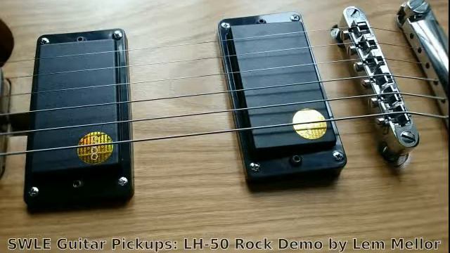 SWLE Pickups LH-50 Rock Demo by Lem Mellor смотреть онлайн