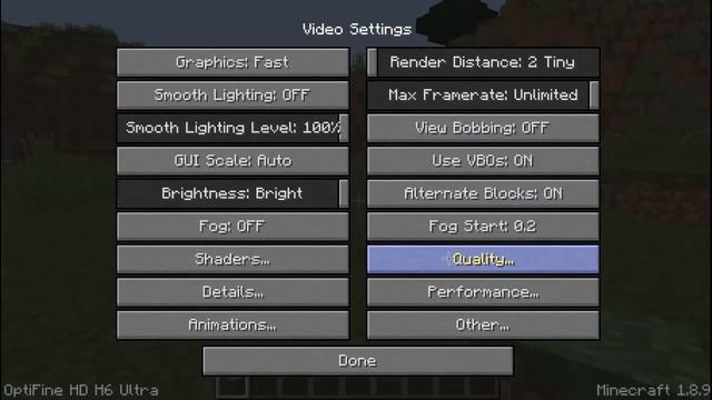 CONFIGURACION DE OPTIFINE / MAS FPS / (BIEN EXPLICADO "CREO :V") /1.8.0 - 1.8.9 смотреть онлайн