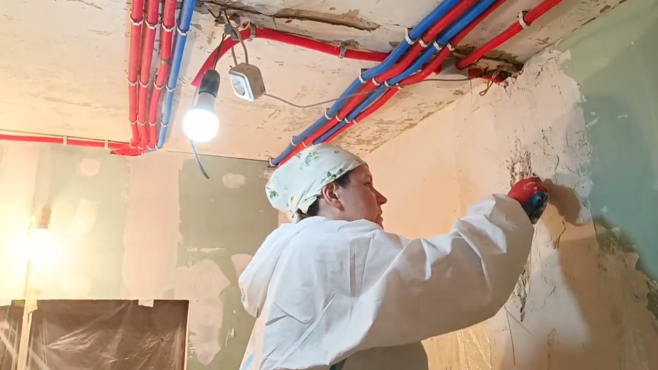 Как выровнять кривую стену смотреть онлайн