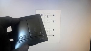 Перекрёстный выключатель из двуклавишного проходного | Немного по электрике