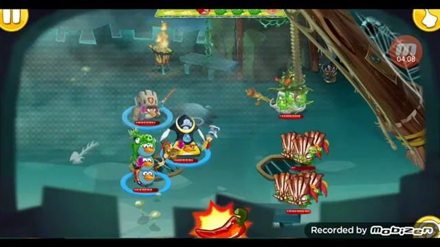 Angry Birds Epic Modded: Star Reef Castle but the Pigs are very powerful смотреть онлайн