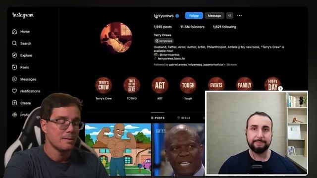 REAGINDO AO RODRIGO GÓES ANALISANDO O TERRY CREWS: NATTY OR FAKE NATTY?