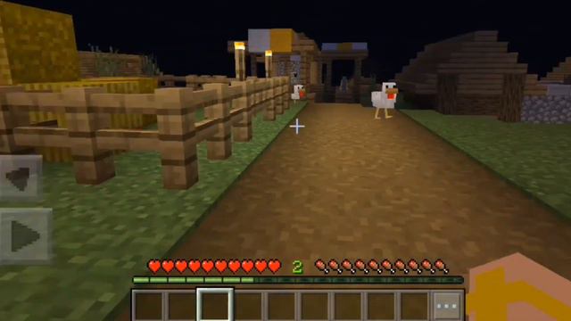 ЭТОТ ЖИТЕЛЬ ПРИХОДИТ К НАМ В ДЕРЕВНЮ В 3 ЧАСА НОЧИ В МАЙНКРАФТ смотреть онлайн