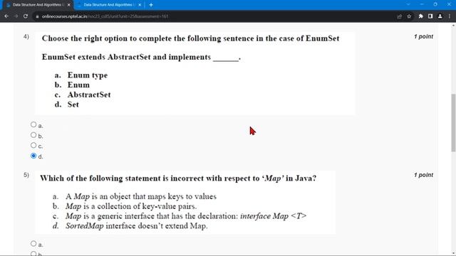 NPTEL Data Structure And Algorithms Using Java WEEK2 Quiz Assignment Solutions? | July 2023 смотреть онлайн