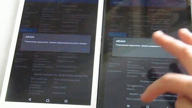 Samsung Galaxy tab A 8 2019 vs Sony xperia z3 tablet compact 2014 AIDA 64 смотреть онлайн