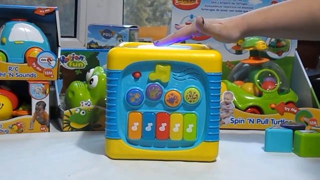 Развивающий центр "Музыкальный куб" WinFun 0741 NL смотреть онлайн