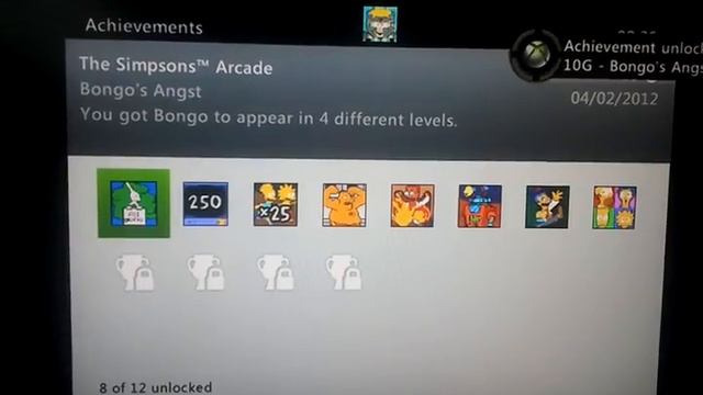 The Simpsons arcade game achievement : Bongo's Angst (10G) смотреть онлайн