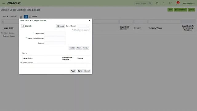 11 Assign Legal Entity to Primary Ledger in Oracle Cloud R12 смотреть онлайн
