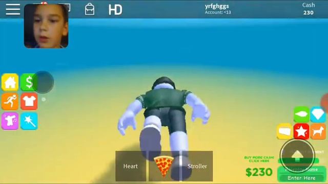Симулятор ребёнка в Roblox смотреть онлайн