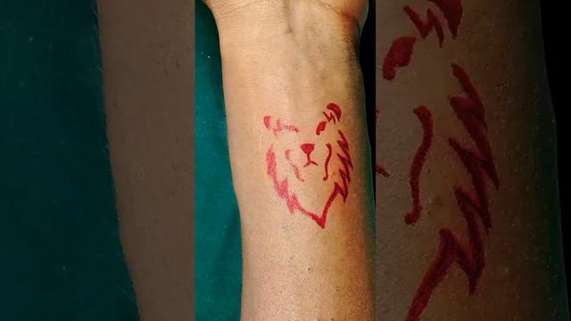 The lion ? king taitoo? #shorts #viral #lion #artist смотреть онлайн