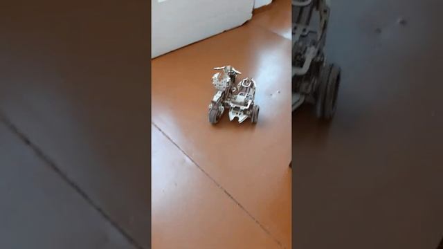 Мотоцикл.Полностю деревянный конструктор. смотреть онлайн