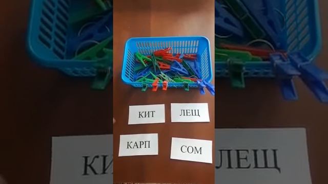 Игра "Прищепки" (по развитию речи) смотреть онлайн