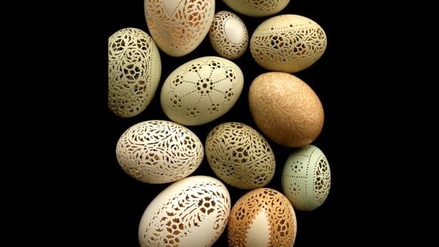 Samples of Hand Carved Victorian Lace Eggs by Beth Ann Magnuson смотреть онлайн