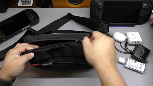 tomtoc Sling Bag for Handheld Gaming Devices смотреть онлайн