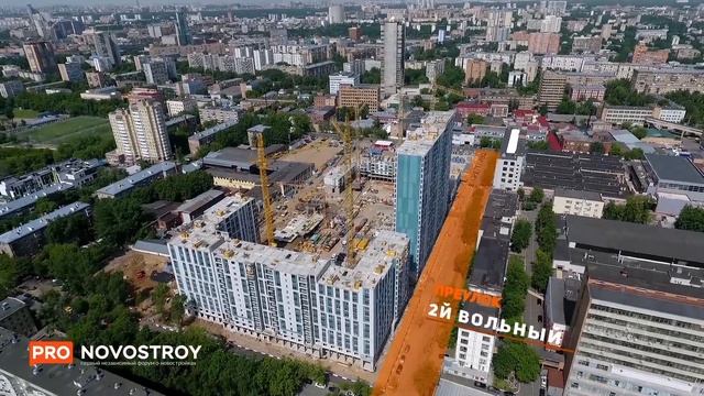 ЖК "Семеновский парк" [Ход строительства от 21.05.2019] смотреть онлайн