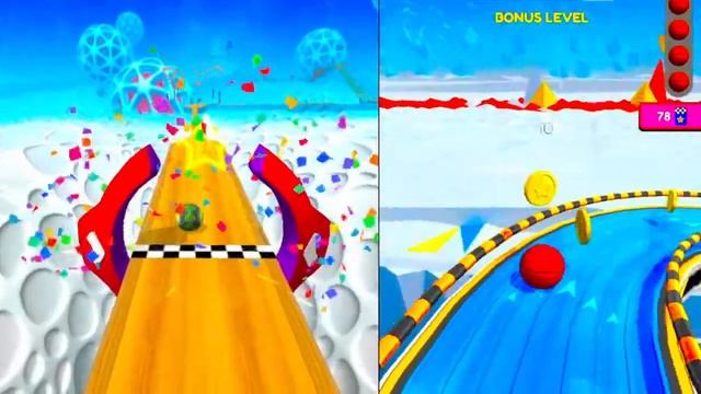 Going Ball: 3x speed Run Mobile gameplay Walkthrough IOS, Android color ball Run 433 смотреть онлайн