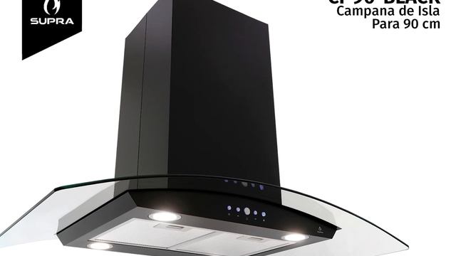 ¿Quieres comprar una campana extractora de isla, elegante y poderosa? Conoce la CI-90-BLACK смотреть онлайн