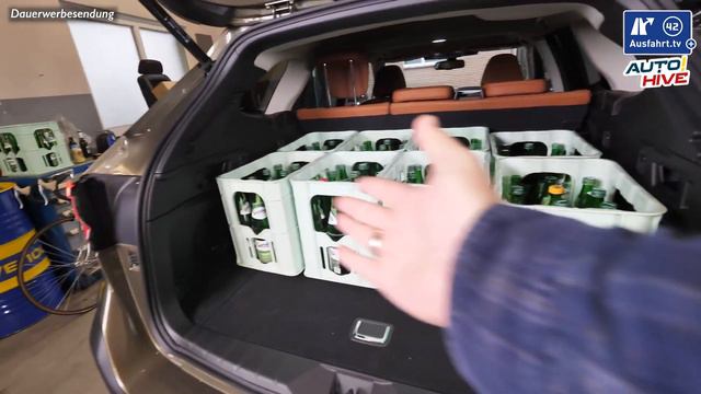 Kofferraum-Check: Subaru Outback - was passt in den Kofferraum? Fahrrad? Leiter? Koffer? Taschen? смотреть онлайн