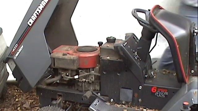 Starting 7 Craftsman LT4000 Tractors смотреть онлайн