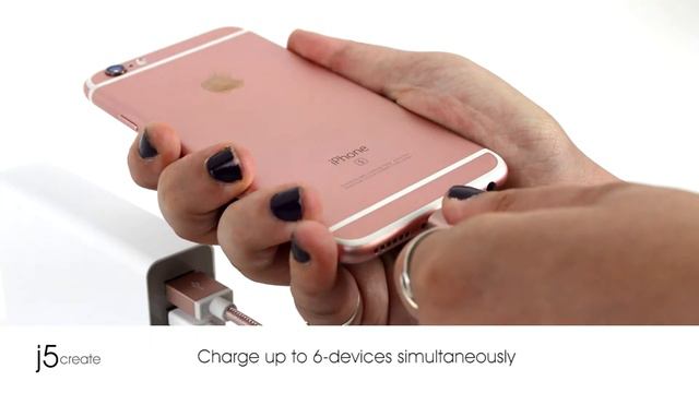 j5create® 6-Port USB QC™3.0 Super Charger JUP60 смотреть онлайн