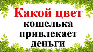 Какой цвет кошелька привлекает деньги: народные приметы