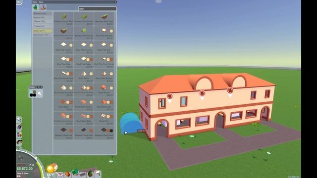 Parkitect tutorial #2 a three shop building смотреть онлайн