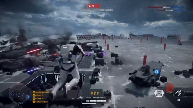 First Order Jet Trooper Gameplay Galactic Assault Star Wars Battlefront II смотреть онлайн