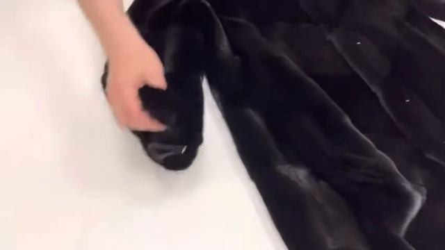 Шуба из меха норки