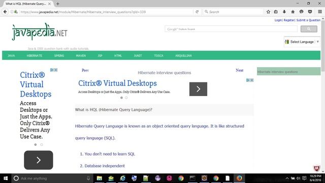 What is HQL (Hibernate Query Language)?
- javapedia.net смотреть онлайн