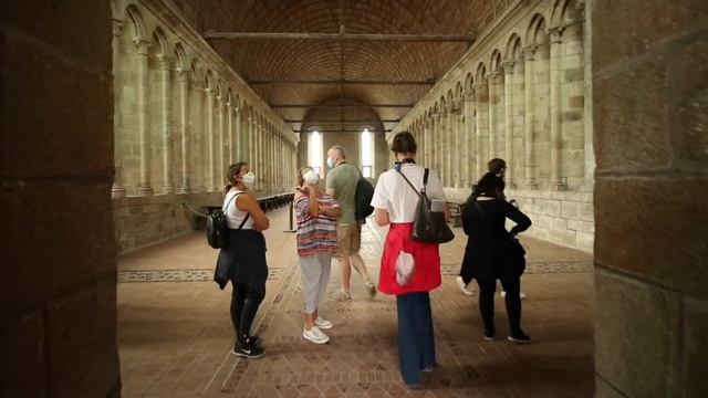 Le Mont Saint Michel - Normandie - France / castle, abbey and temporary island смотреть онлайн