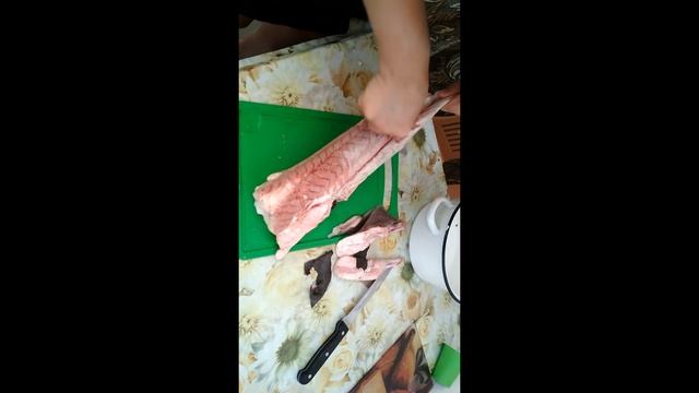 Катран. Как разделать и приготовить. смотреть онлайн