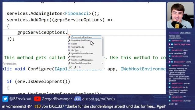 Einstieg in gRPC mit ASP.NET Core (Twitch Live-Stream) смотреть онлайн