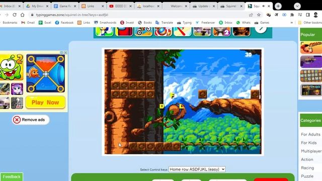 Typing Game: Squirrel Tree (1.0/5.0) — How to play & Review смотреть онлайн