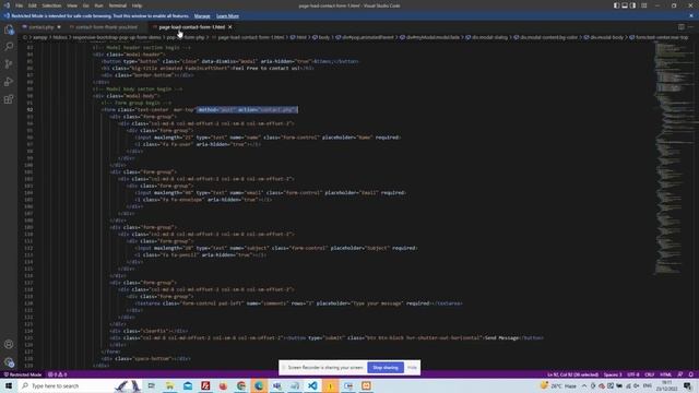 How to create contact form in php? смотреть онлайн