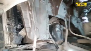 NISSAN ALMERA антикор шумоизоляция и сетка в бампер