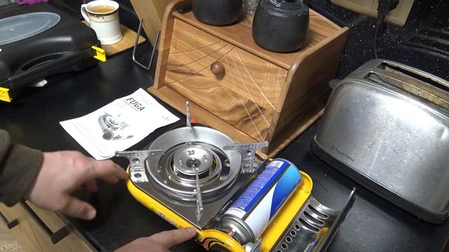 TOURIST FUGA TS-440. Компактная туристическая газовая плита. Походная газовая плита