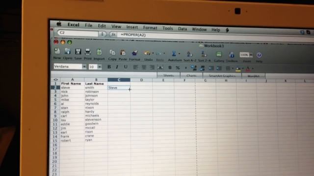 How to capitalize the first letter of words in Excel смотреть онлайн