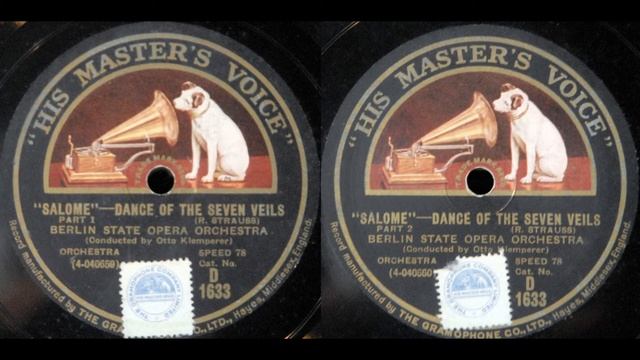 Dance of the Seven Veils (Klemperer/Staatskapelle Berlin) смотреть онлайн