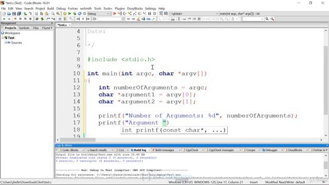 Command Line Arguments In C | C Programming For Beginners Full Course смотреть онлайн