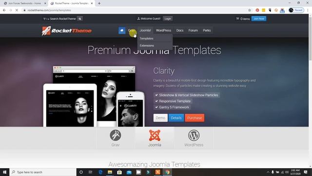 Gantry 5 Helium and Rockettheme Template #DITS #Gantry5Helium #WebDevelopment смотреть онлайн