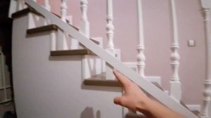Как установить балясины на лестницу, схема 2-1-2-1