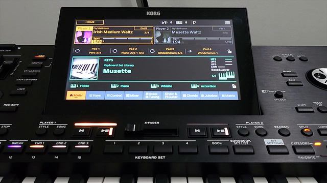Korg Pa5x - Ballroom Style Factory - High Quality Audio - P5 смотреть онлайн